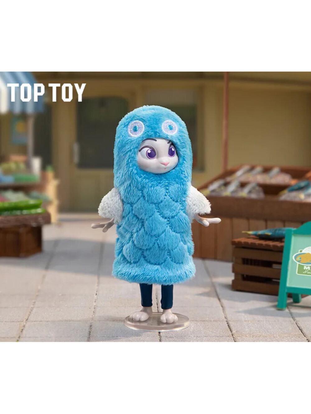 TOPTOY x Disney Zootopia 2 Nick & Judy Best Undercover Figure Walking Fish